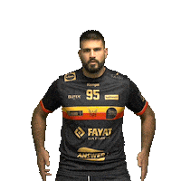 Sport Dab Sticker by PAUC Handball