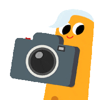 lotte_sweet_sta friends camera nuke pero Sticker