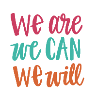 We Are Girl Power Sticker