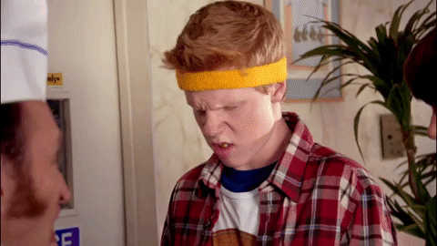 zeke and luther eating GIF