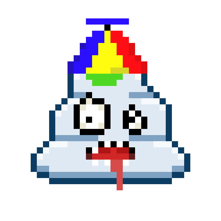 Art Shitting Sticker by Poopies.io