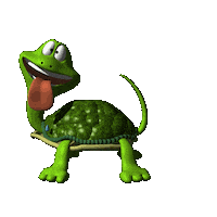 3D Turtle Sticker