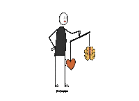 Choose Decision Making Sticker by Curious Piyuesh