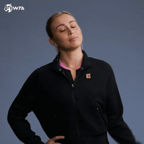 Tennis Cool Off GIF by WTA