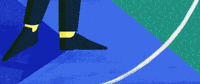 AnchorPoint love design walk line GIF