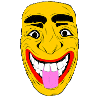 Art Mask Sticker by Wieden+Kennedy Design