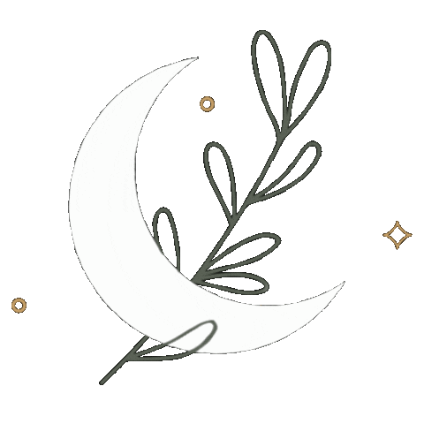 Moon Peace Sticker