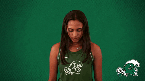 Tennis Tulane GIF by GreenWave