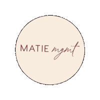matiemgmt matie matie mgmt matie mangement Sticker
