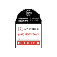 Price Reduced Sticker by Professional Realty Group