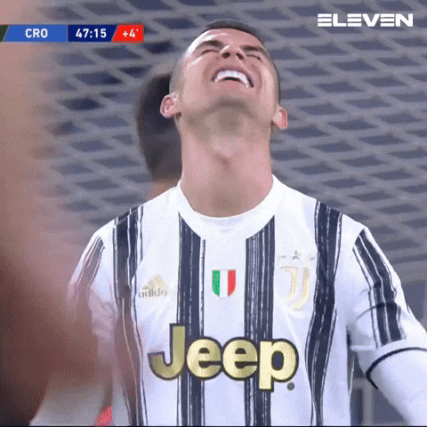 Ronaldo Juventus GIF by ElevenDAZN