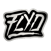 flydaniel emblem flyd flydaniel flyd brand Sticker