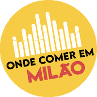 Comer Sticker by Descubra Milão