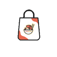 Poke Takeaway Sticker by PokèFlash