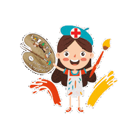 LesMomenCouleurs lesmomencouleurs pédiatrie hopital nevers Sticker