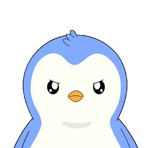 Angry Penguin Sticker by Pudgy Penguins