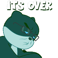 Lose Its Over Sticker by Odd Otties