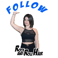 Rrg Sticker by Rock And Roll Hair
