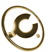 Gold Metal Sticker by CALI CORPORATION
