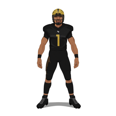 Ucf Knights Football GIF by SportsManias