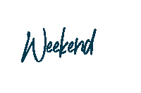 Weekend Sticker by Lisa Matla