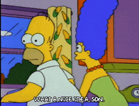 mad homer simpson GIF