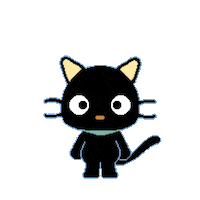 Cat Greeting Sticker