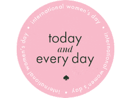 Kate Spade International Women Day Sticker by kate spade new york
