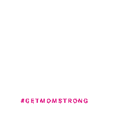 Slam Momstrong Sticker by Ashley Nowe, Get Mom Strong