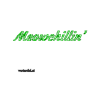 Cat Chilling Sticker by vankedisi