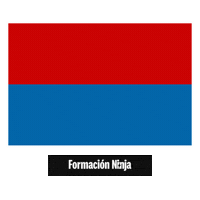 Las Palmas Flag Sticker by Formación Ninja