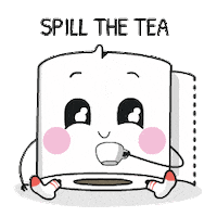 Toilet Paper Love Sticker by Paper Poo