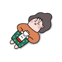 natashadrawing tired exhausted burnout recharge Sticker