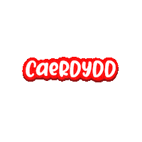 Cardiff Caerdydd Sticker