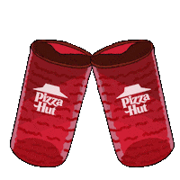 Vintage Sticker by Pizza Hut