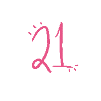 21St Birthday Sticker