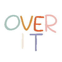 Stressed Over It Sticker