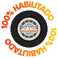 aebrasiliense Df brasilia cnh motorista Sticker