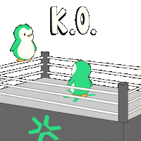 Fight Win Sticker by Abster