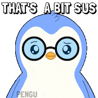 Awkward Penguins Sticker by Pudgy Memez