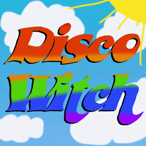 discowitch rainbow disco akvuxd disco witch GIF