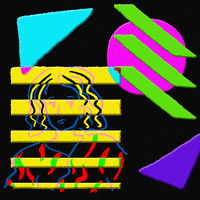 mayajett music retro space woman GIF