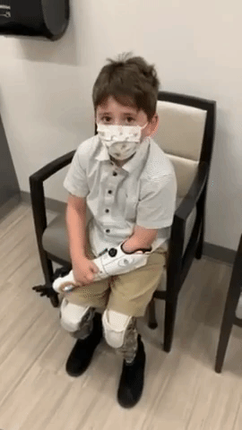 Boy Receives Star Wars–Themed Bionic Arm