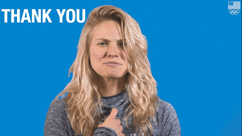 Olympic Games Thank You GIF by Team USA