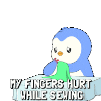 Penguin Pain Sticker by Pudgy Penguins