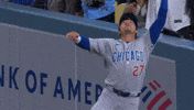 Leaping Chicago Cubs GIF