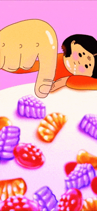 Animation Candy GIF by Leah Putnam