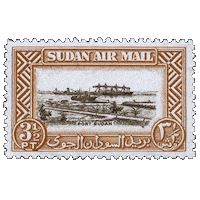 Post Sudan Sticker