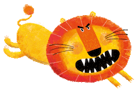 Angry Illustration Sticker