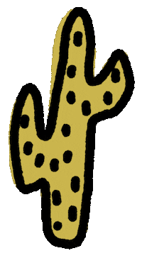 Cactus Desert Sticker